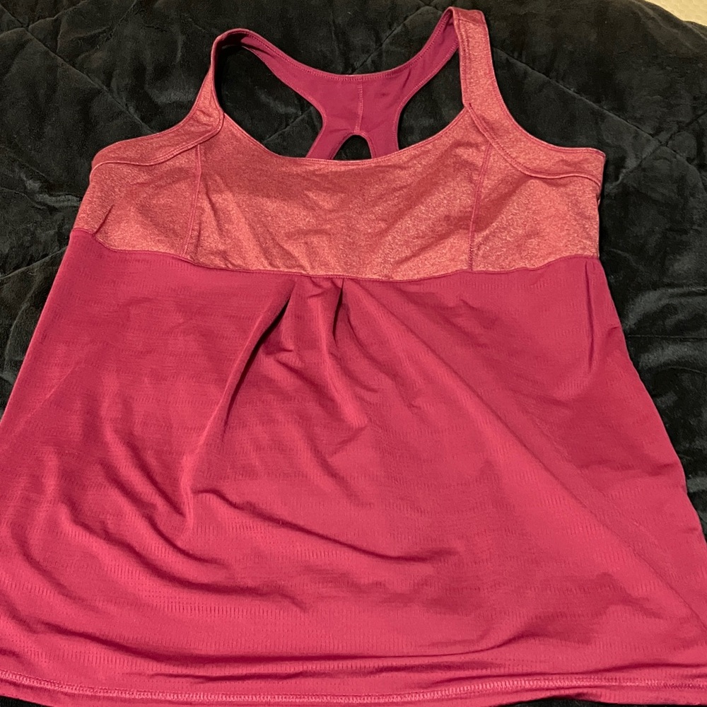 Purple Racerback Tank Top